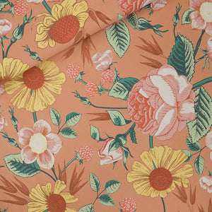 See You At Six Bloom Garden French Terry Cotton Fabric