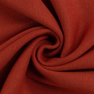 Swafing Bloo0d orange jersey cotton ribbing fabric